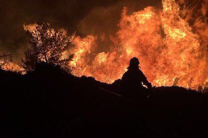 La lluvia da una tregua y la Junta rebaja a nivel 0 el incendio de Fabero y Páramo La lluvia da una tregua y la Junta rebaja a nivel 0 el incendio de Fabero y Páramo